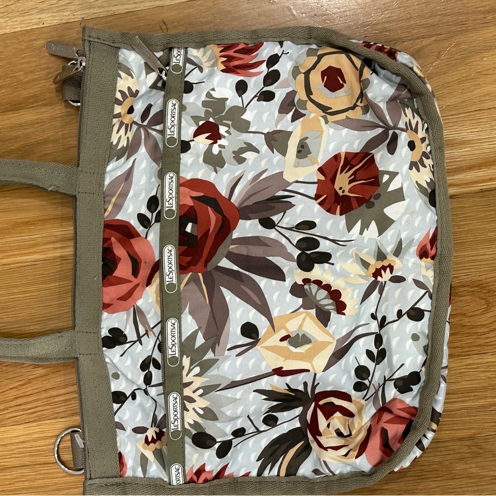 Le Sport Sac Floral Tote Bag - Picture 2 of 9